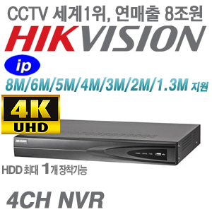 [4CH NVR] DS-7604NI-K1